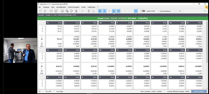 Live Demo: Metals Analysis with OES