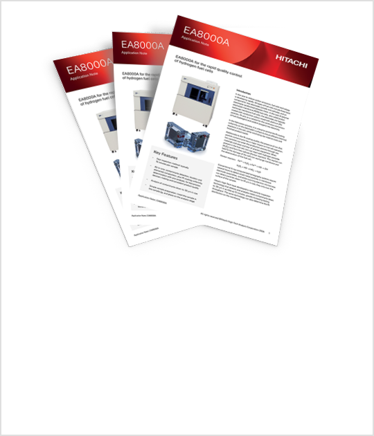 Application note: EA8000A for the rapid quality control of hydrogen fuel cells